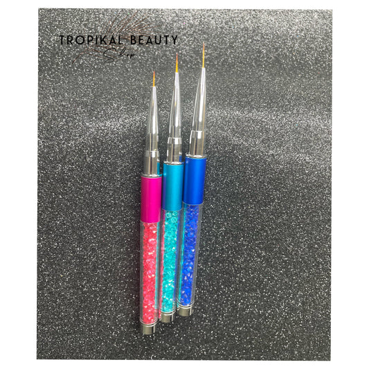 Nail Art liner brush pen 3pcs Set