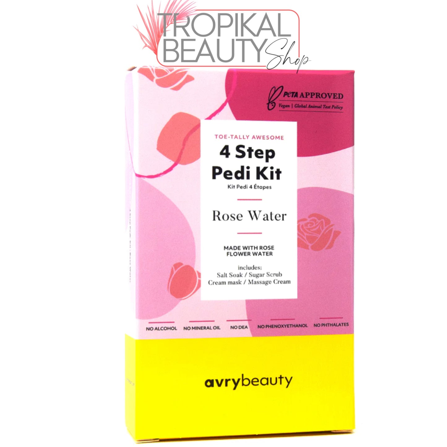 AvryBeauty 4 Step Pedicure Kit