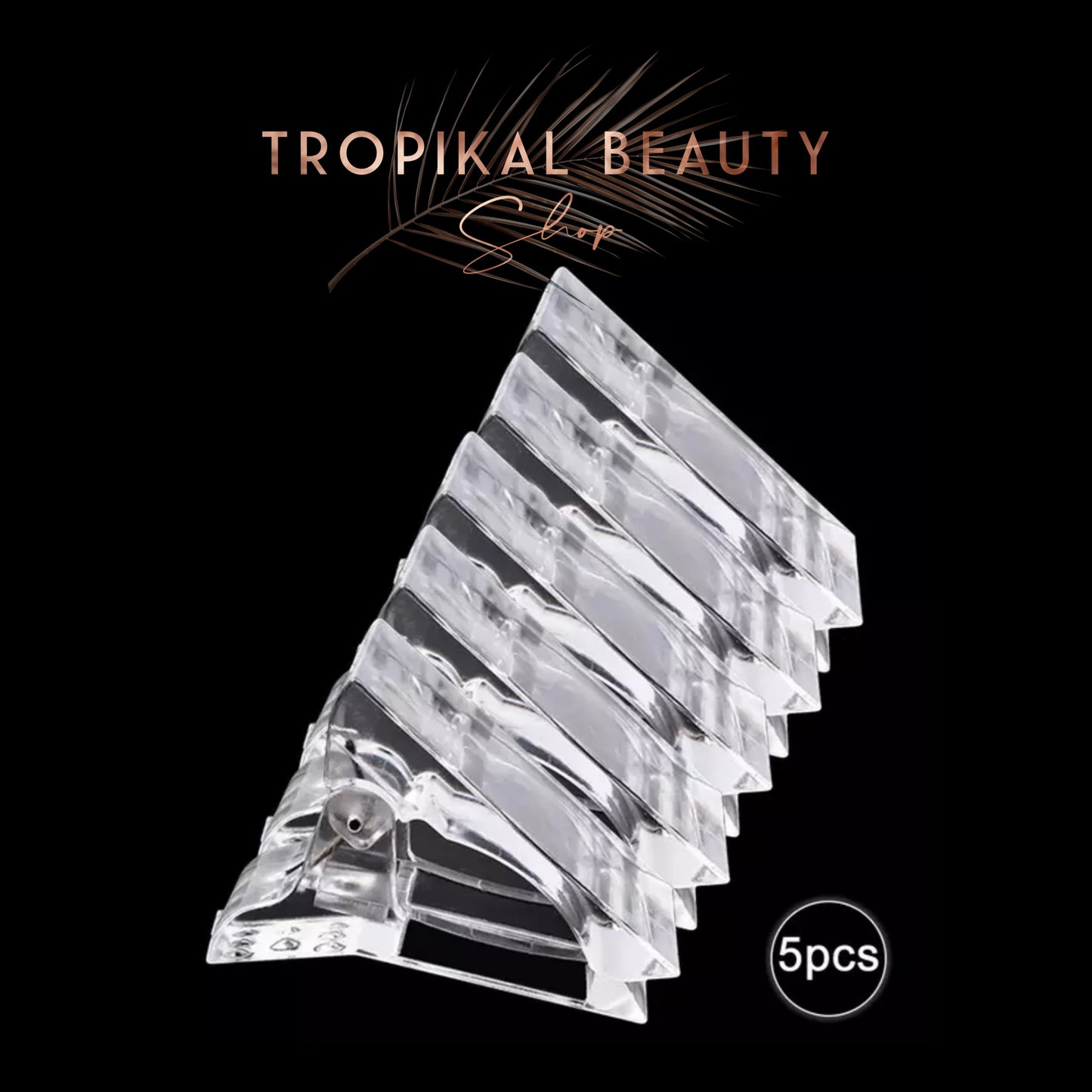 5 pcs clip holder for polygel tip extension