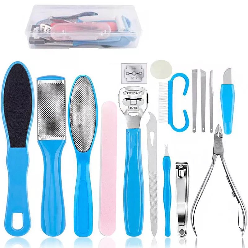 16 pcs-pedicure/foot care set
