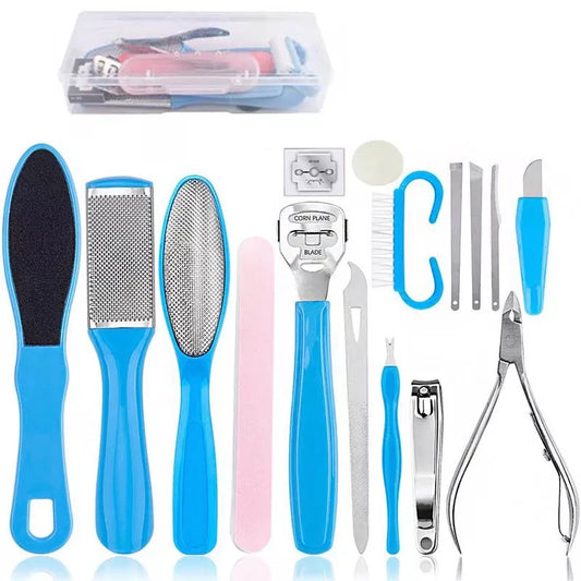 16 pcs-pedicure/foot care set
