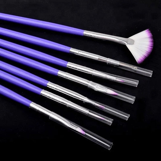7pcs nail art brush set