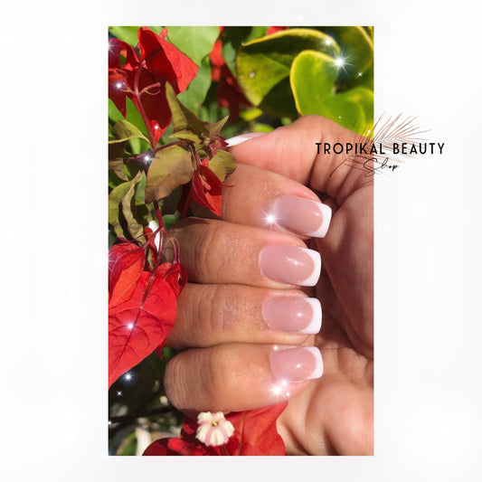 French White 2 in 1 powder