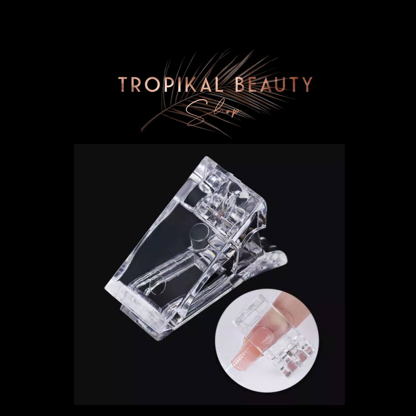 5 pcs clip holder for polygel tip extension