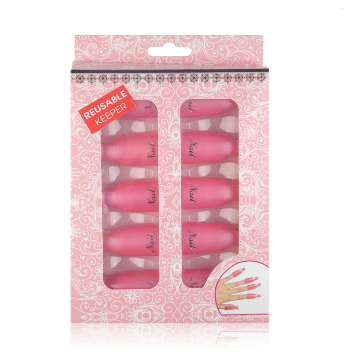 10pcs soak off nail clips