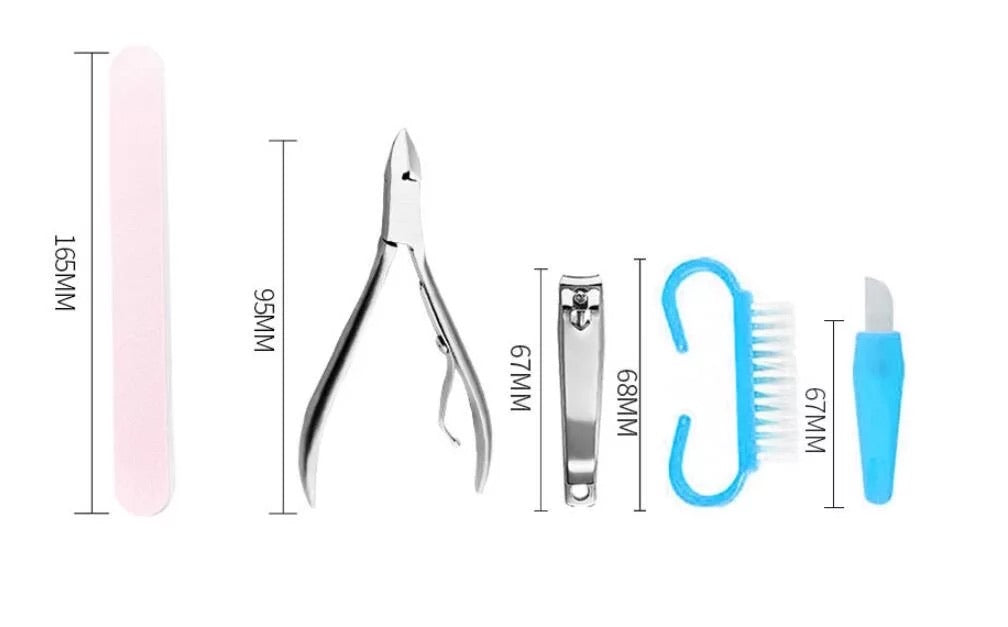 16 pcs-pedicure/foot care set