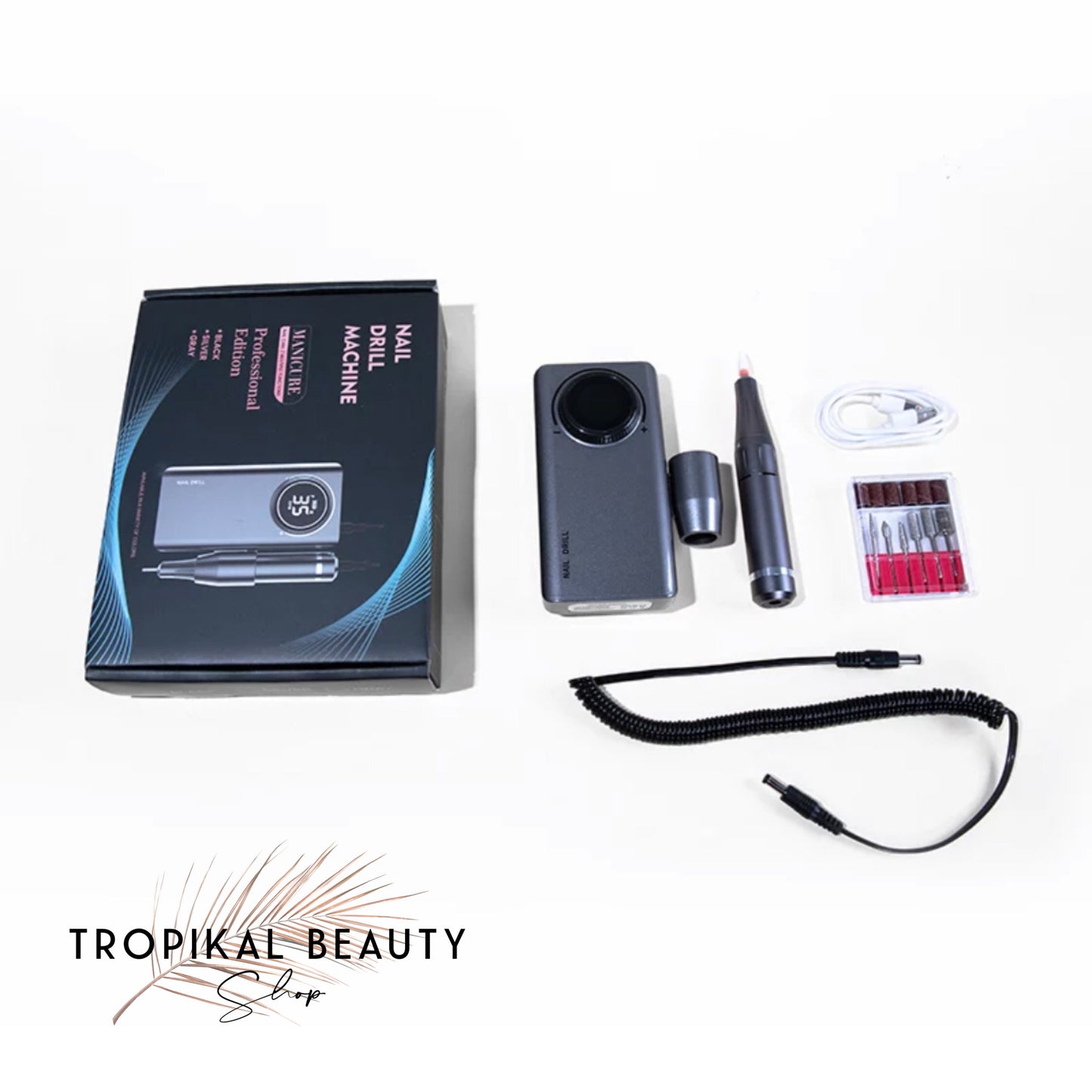 Rechargeable nail drill (35,000 RPM)