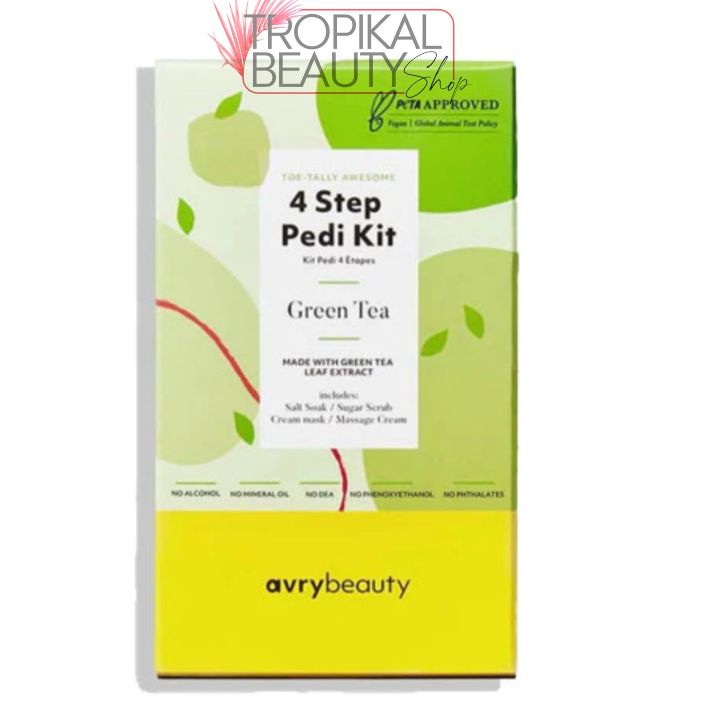 AvryBeauty 4 Step Pedicure Kit