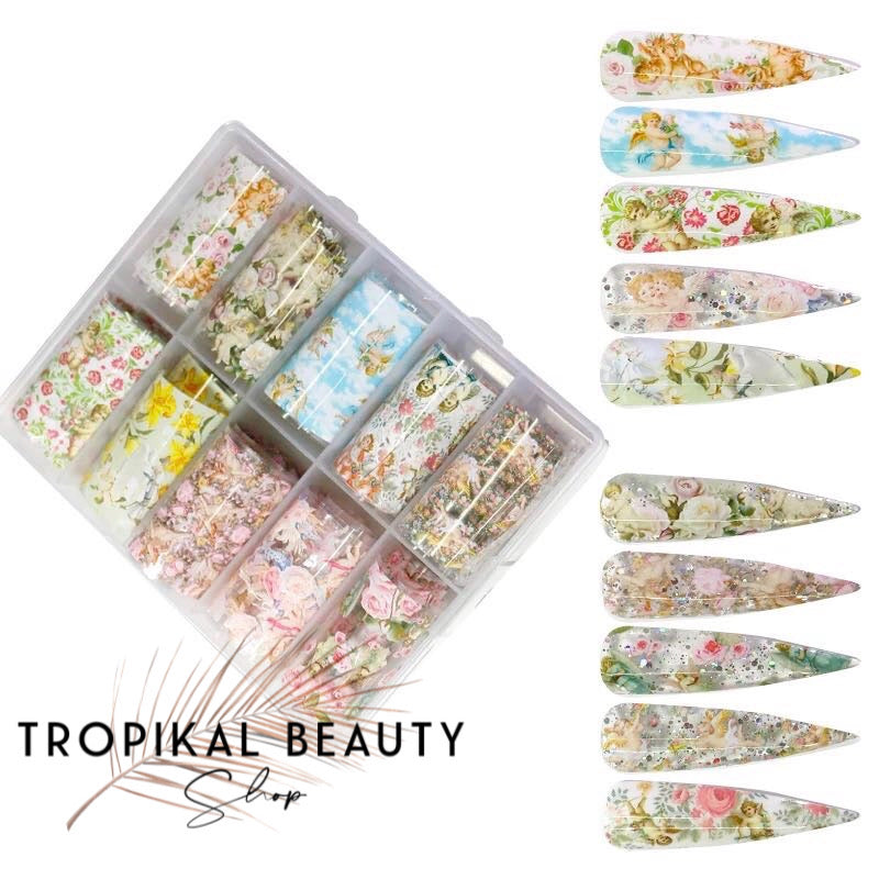 Transfer foils 10 pcs box