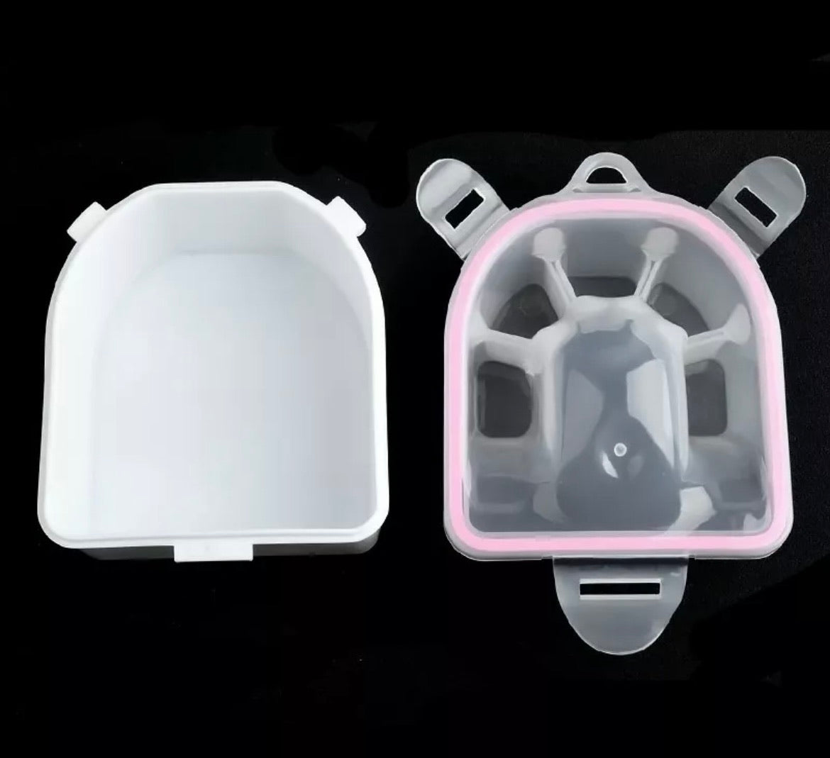 Double deck soak off/manicure bowl