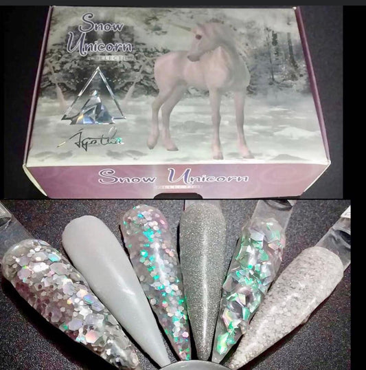 Snow Unicorn-Acrylic collection