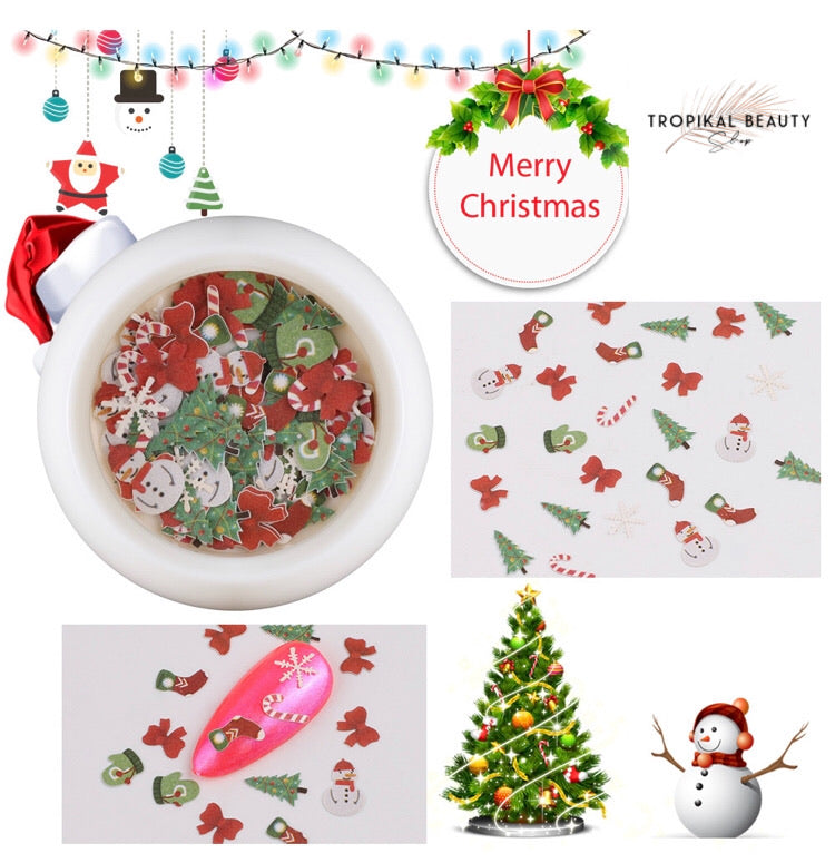 Christmas nail art