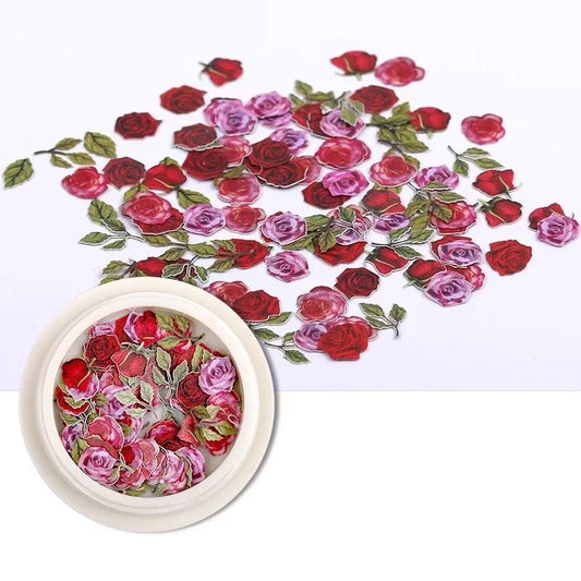 Nail art flowers